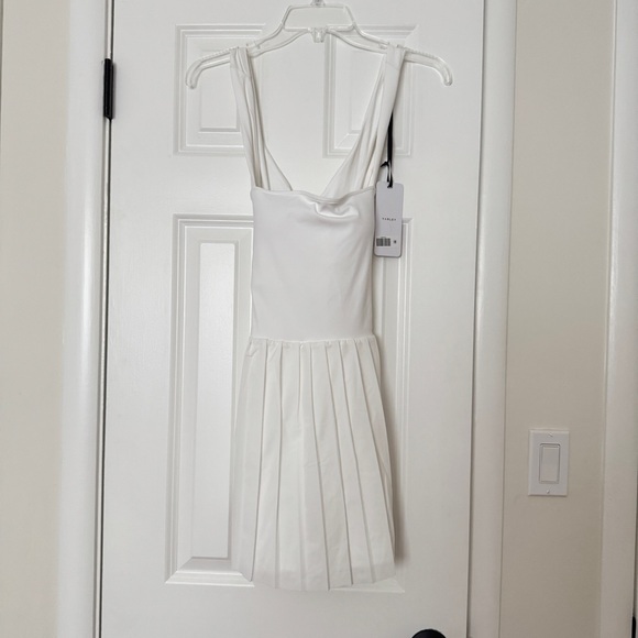 NWT VARLEY Carina Tennis Dress White Size L - Picture 4 of 7